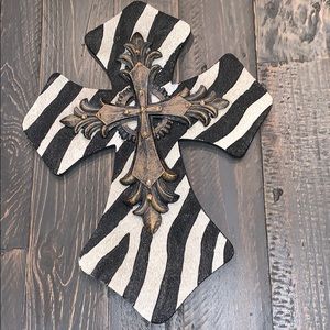 Swarovski Crystal Cross Wall Decor